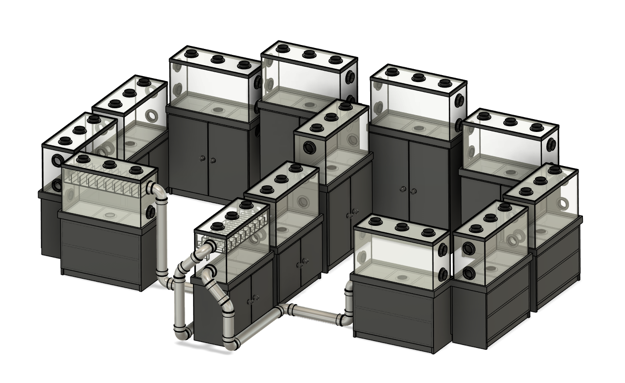 miniBIOTA Future Design - Interconnected Ecosystem Modules